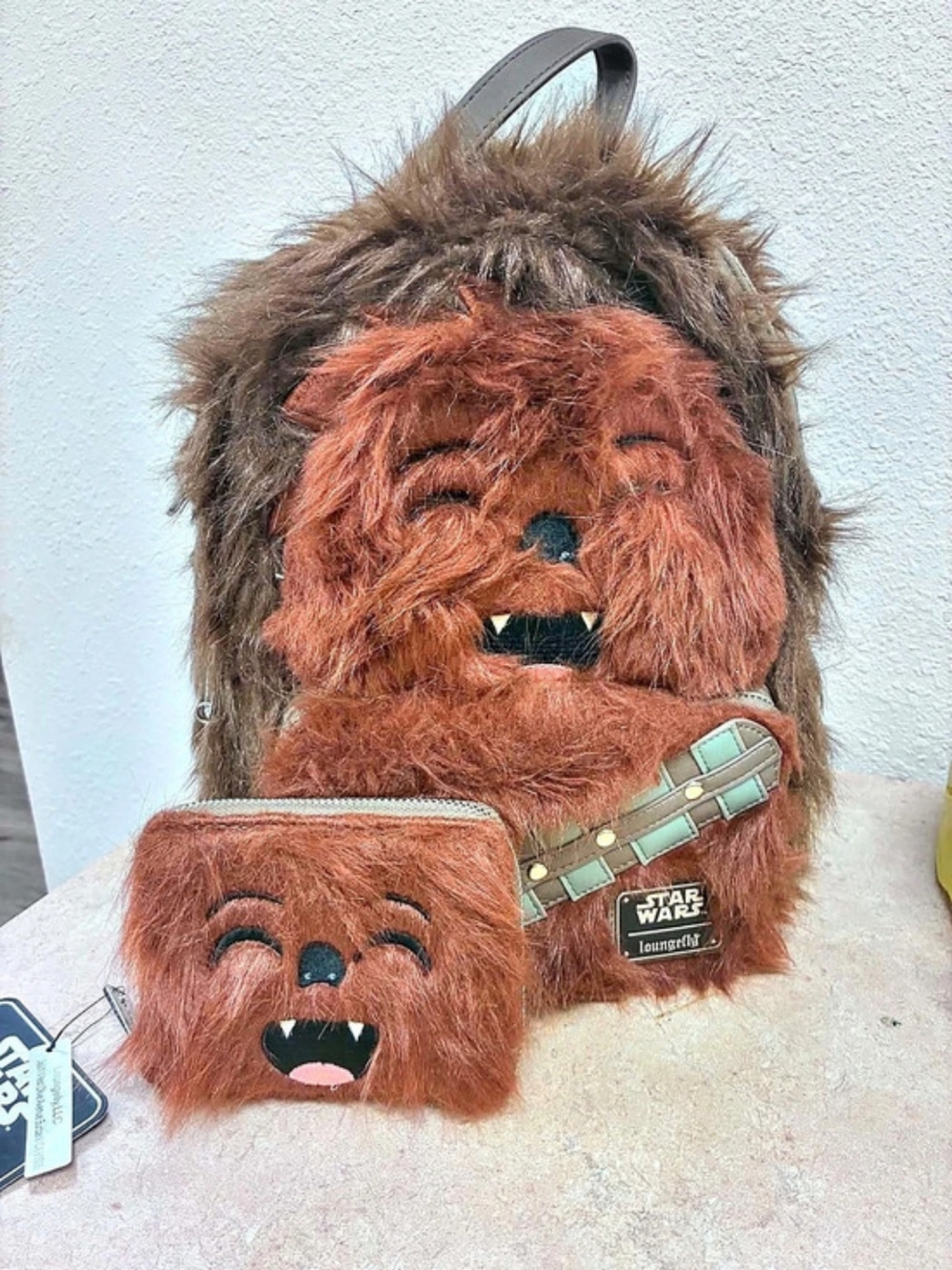 Star Wars Chewbacca Backpack with Matching Pouch